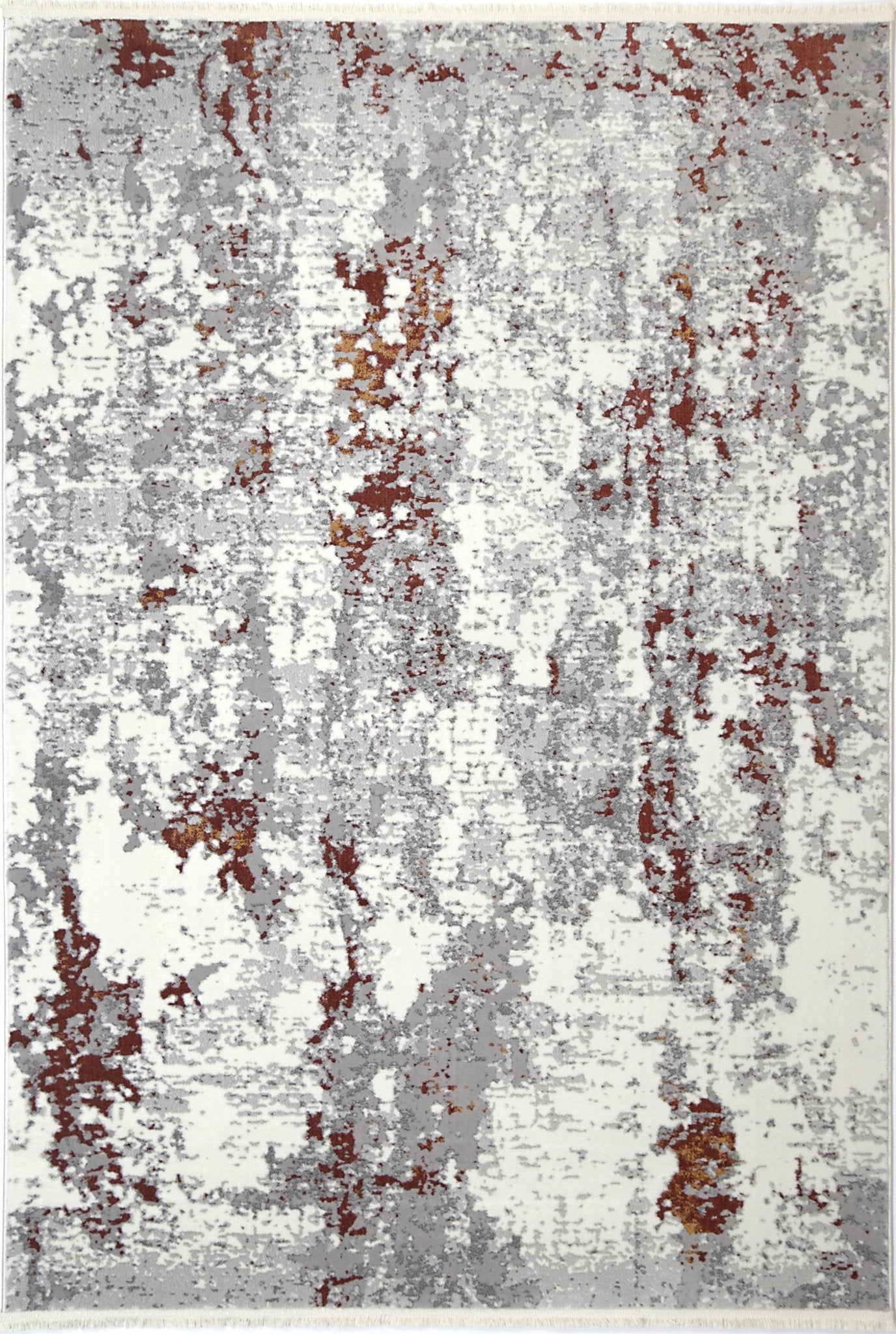 Cordelia One Modern Grey Terracotta Rug - Floorsome - Rug - BOHE16001GTER - Rug