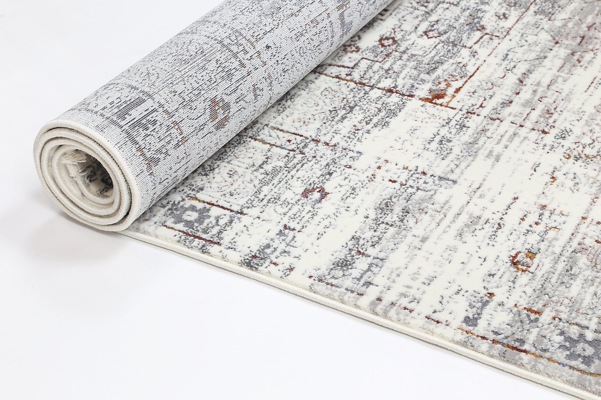 Cordelia Traditional Grey Multi Rug - Floorsome - Rug - BOHE16004GMUL - Rug