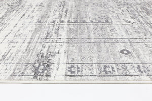 Cordelia Traditional Grey Rug - Floorsome - Rug