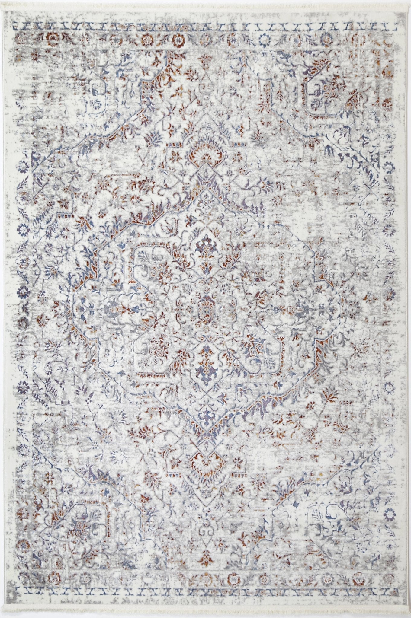 Cordelia Vintage Grey Multi Rug - Floorsome - Rug - BOHE16007GMUL - Rug