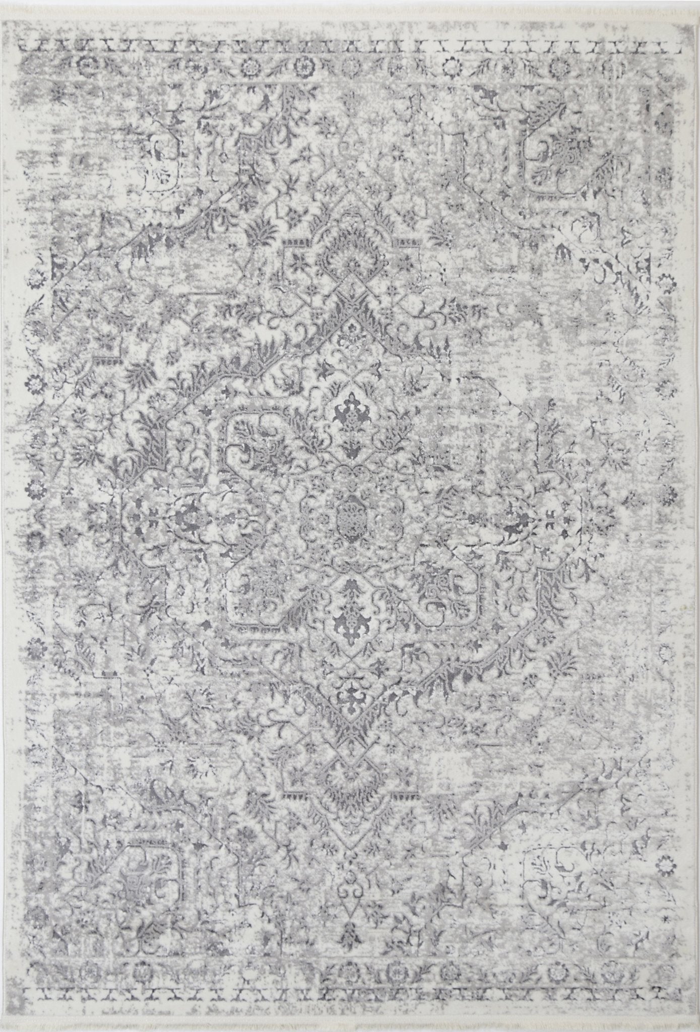 Cordelia Vintage Grey Rug - Floorsome - Rug - BOHE16007GREY - Rug