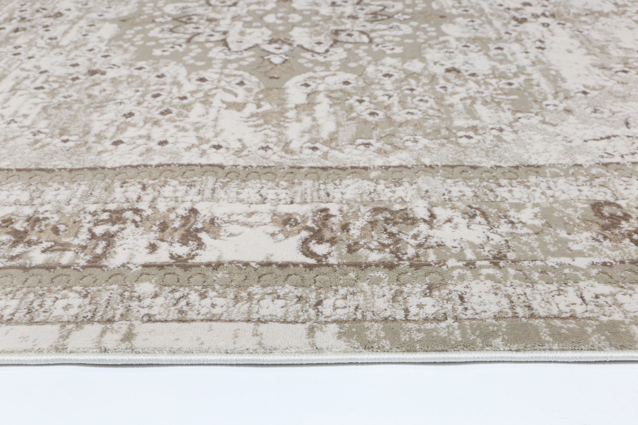 Cordelia Vintage Medalion Beige Rug - Floorsome - Rug - BOHE16008BEIG - Rug
