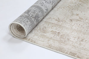 Cordelia Vintage Medalion Beige Rug - Floorsome - Rug