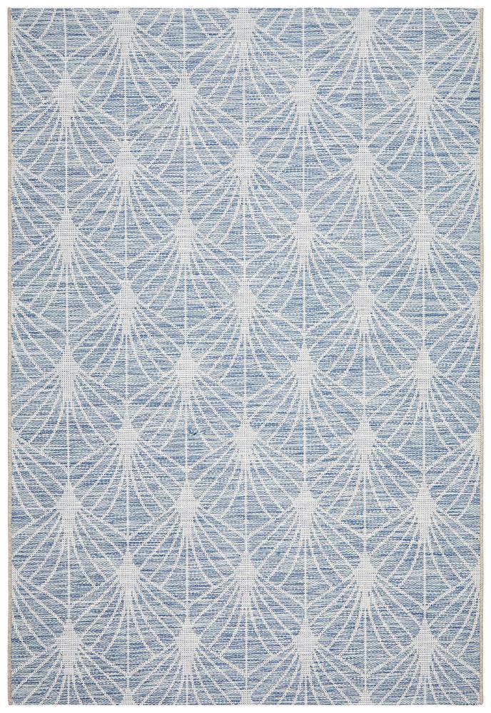 Courtyard 5502 Blue Indoor Outdoor Rug - Floorsome - Outdoor Rugs - TER - 5502 - BLU - 230X160 - Outdoor Rugs
