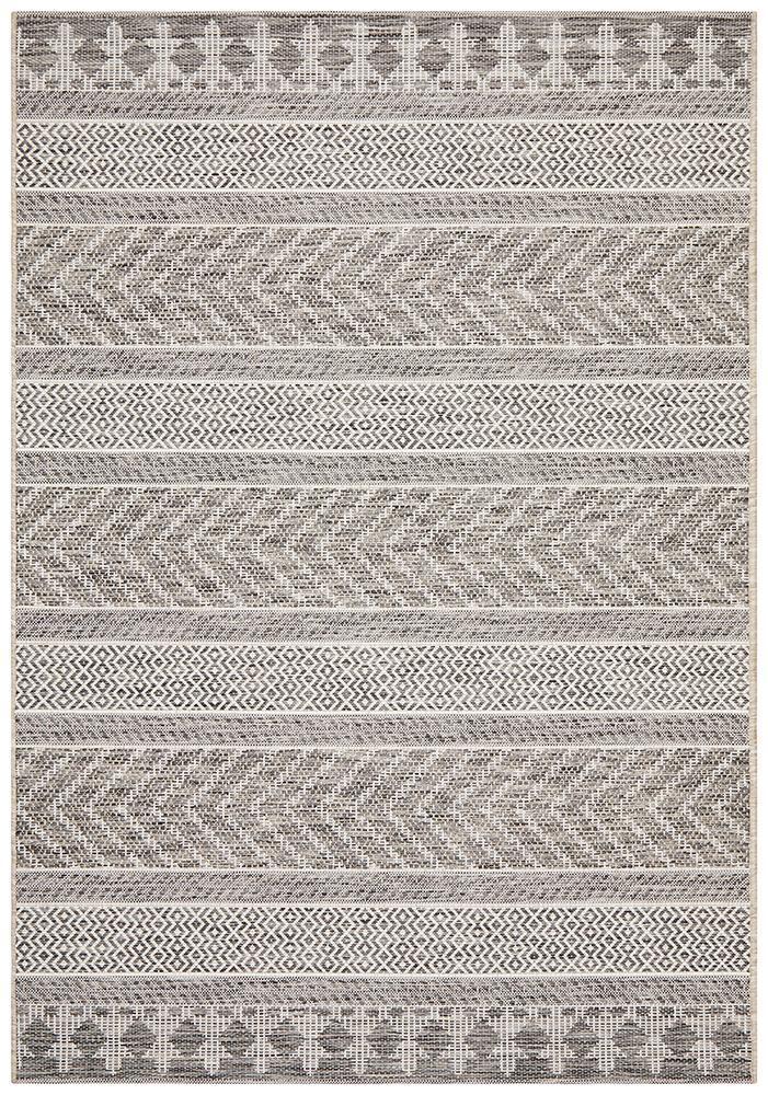Courtyard 5505 Grey Indoor Outdoor Rug - Floorsome - Outdoor Rugs - TER - 5505 - GRY - 230X160 - Outdoor Rugs