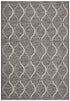 Courtyard Black Indoor Outdoor Rug - Floorsome - Outdoor Rugs - TER - 5501 - BLK - 230X160 - Outdoor Rugs