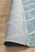 Courtyard Blue Indoor Outdoor Rug - Floorsome - Outdoor Rugs - TER - 5501 - BLU - 230X160 - Outdoor Rugs