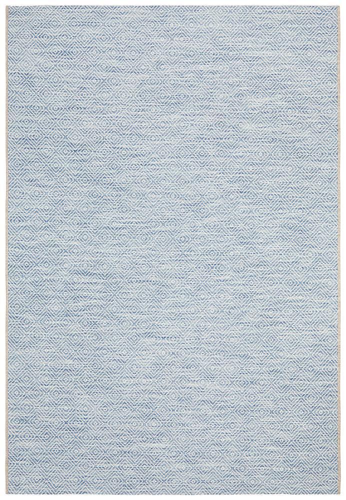 Courtyard Blue Indoor Outdoor Rug - Floorsome - Outdoor Rugs - TER - 5500 - BLU - 230X160 - Outdoor Rugs
