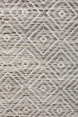 Courtyard Natural Indoor Outdoor Runner Rug - Floorsome - Outdoor Rugs