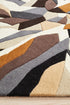 Crossroads Designer Wool Rug Brown White Grey - Floorsome - Modern - MTX - 903 - FOS - 225X155 - Modern