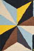 Crystal Designer Wool Rug Blue - Floorsome - Modern - MTX - 900 - BLU - 225X155 - Modern