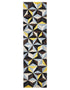 Crystal Designer Wool Runner Rug Blue - Floorsome - Modern - MTX - 900 - BLU - 300X80 - Modern