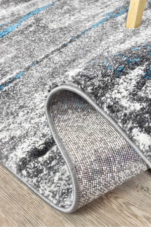 Dahlia 176 Grey Turquoise - Floorsome - MODERN