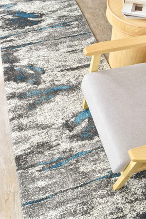 Dahlia 176 Grey Turquoise - Floorsome - MODERN