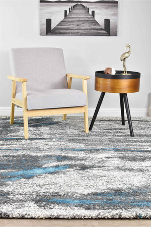 Dahlia 176 Grey Turquoise - Floorsome - MODERN