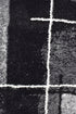 Dahlia 297 Dark Grey Turquoise Rug - Floorsome - MODERN - MILL - D297A - D.GREY - TURQ - 80X150 - MODERN