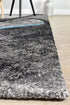 Dahlia 37 Dark Grey Turquoise - Floorsome - MODERN - MILL - D037A - GREY - TURQ - 80X150 - MODERN