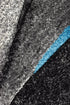Dahlia 37 Dark Grey Turquoise - Floorsome - MODERN - MILL - D037A - GREY - TURQ - 80X150 - MODERN