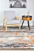 Dahlia 696 Beige Orange Rug - Floorsome - MODERN - MILL - B696A - D - GREY - ORAN - 80X150 - MODERN