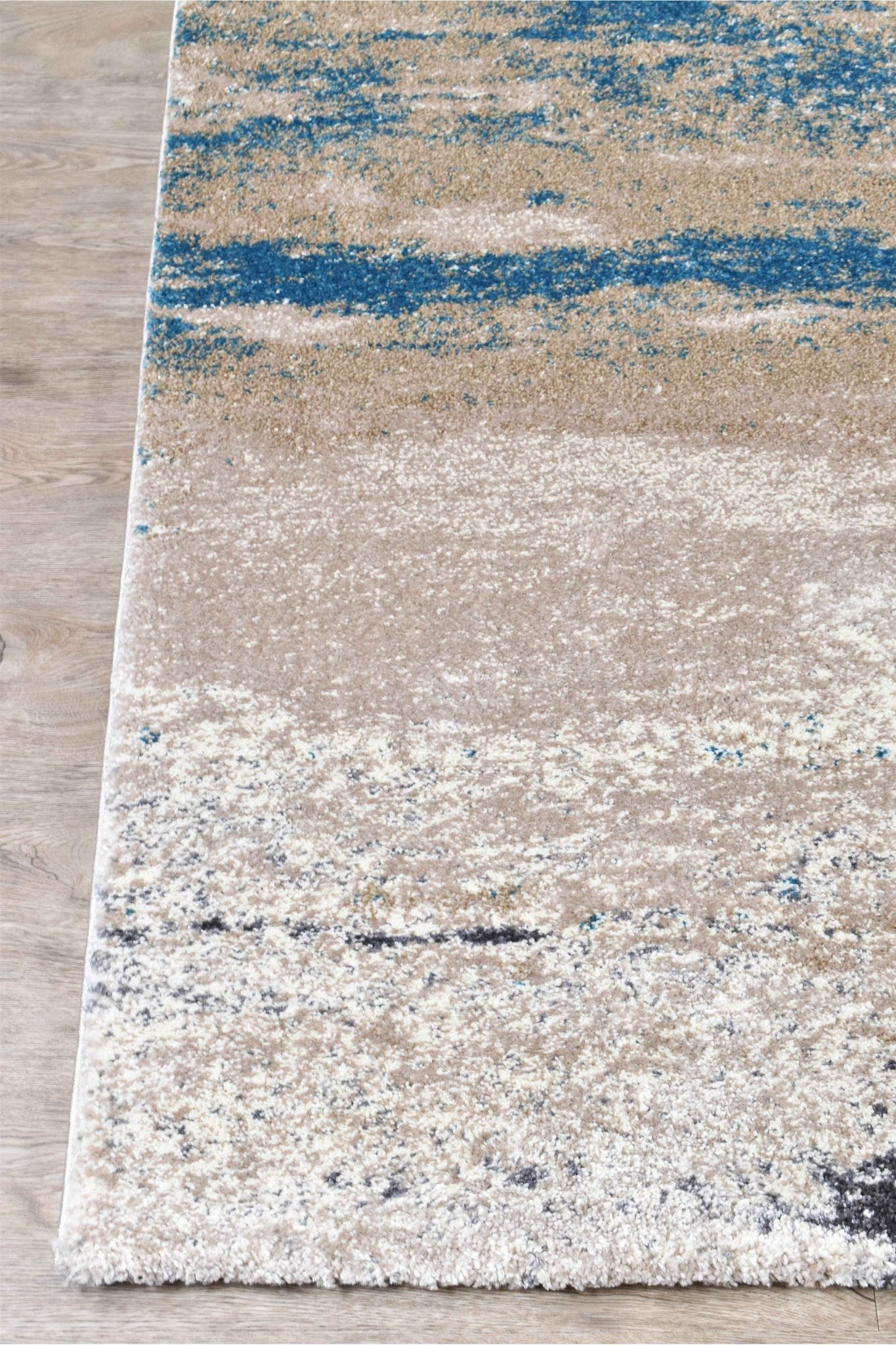 Dahlia 854 Beige Turquoise Rug - Floorsome - MODERN - MILL - B854A - BEIGE - TURQ - 120X170 - MODERN