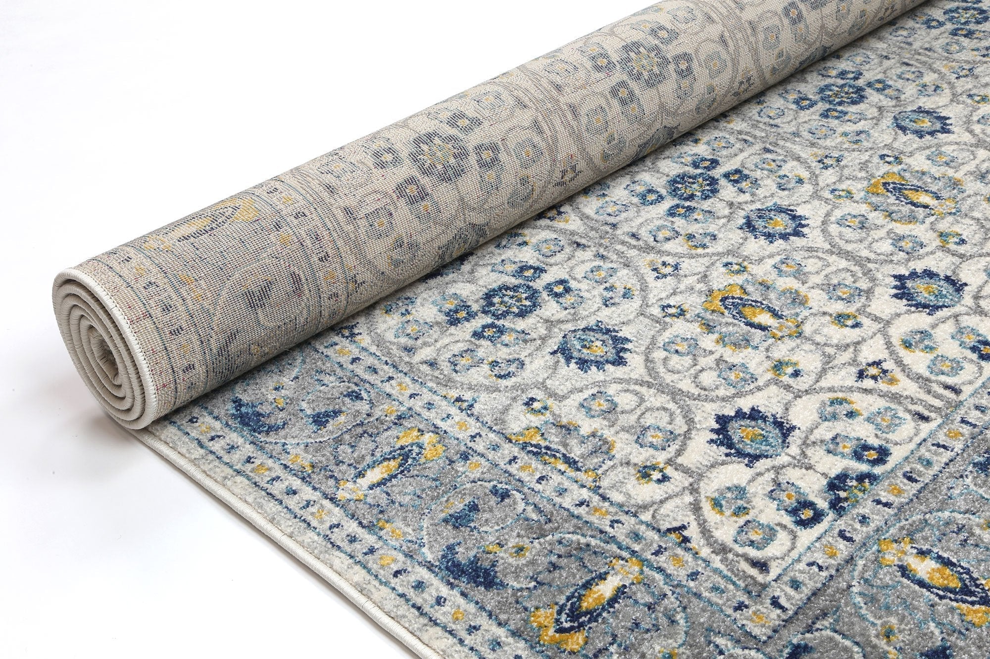 Delicate Blue Green Oriental Rug - Floorsome - Modern Rugs - DELI160DELI03 - Modern Rugs