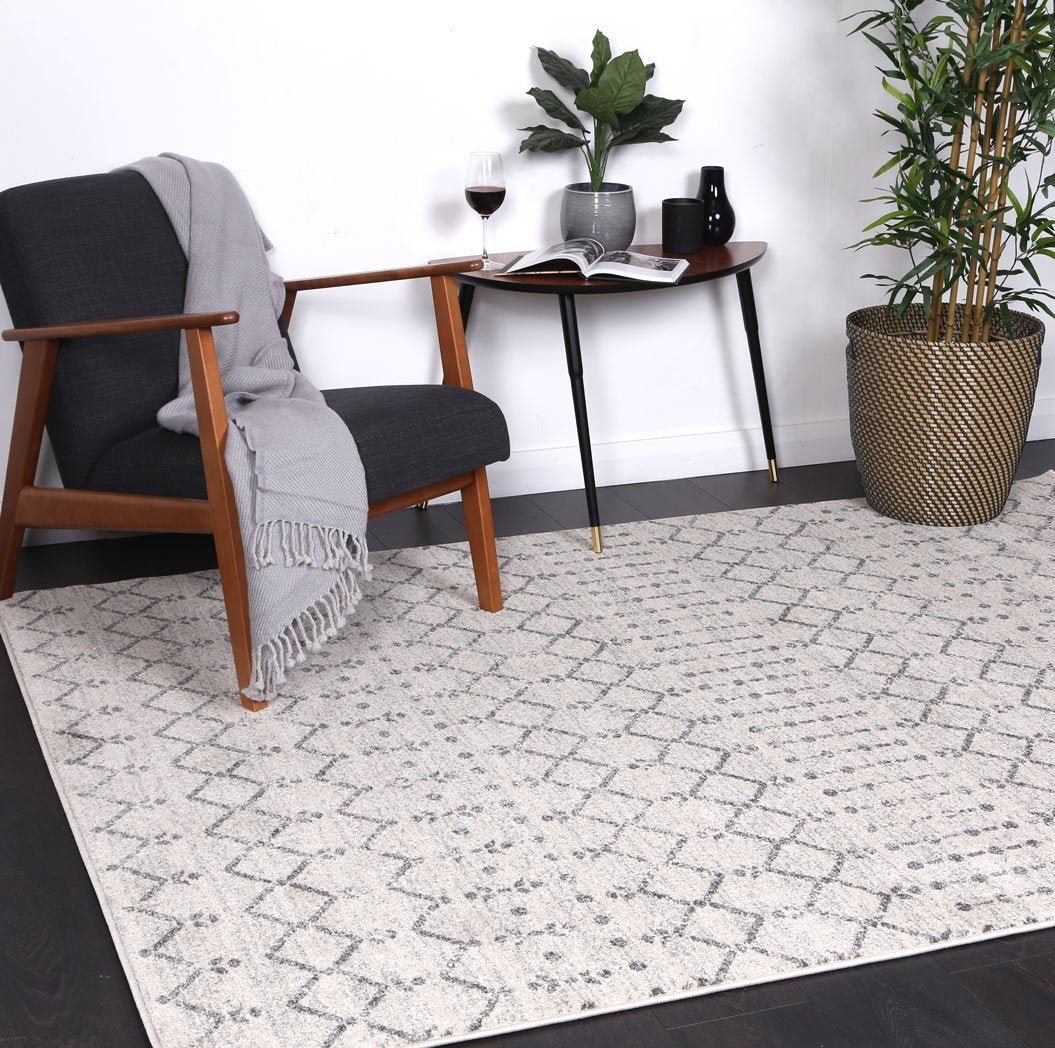 Delicate Grey Modern Rug - Floorsome - Modern Rugs - DELI160DELI08 - Modern Rugs
