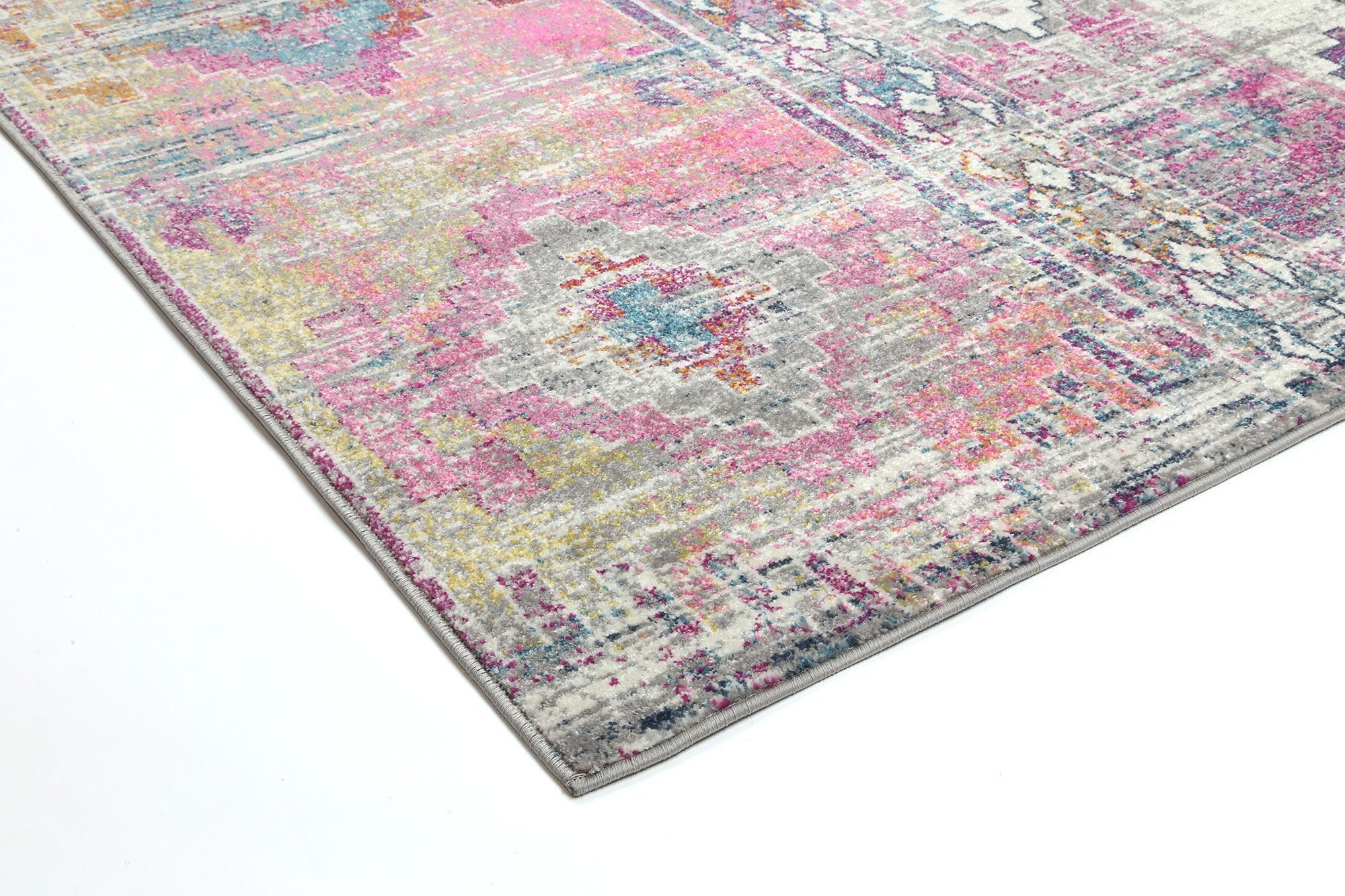 Delicate Multi Pastel Modern Rug - Floorsome - Modern Rugs