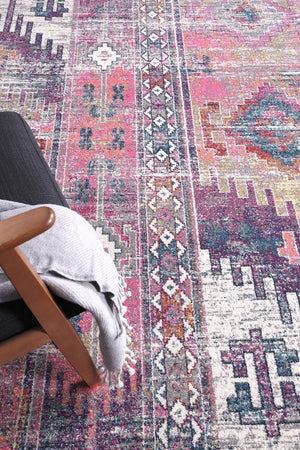 Delicate Multi Pastel Modern Rug - Floorsome - Modern Rugs