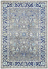 Delicate Navy Blue Oriental Rug - Floorsome - Traditional - DELI160DELI05 - Traditional