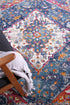 Delicate Navy Multi Oriental Rug - Floorsome - Traditional - DELI160DELI09 - Traditional