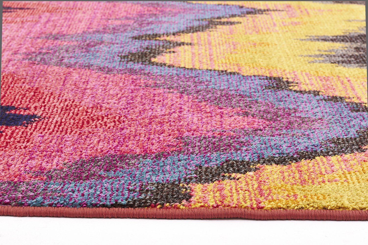 Designer Ikat Rug Pink - Floorsome - Modern - KAL - 103 - PINK - 230X160 - Modern