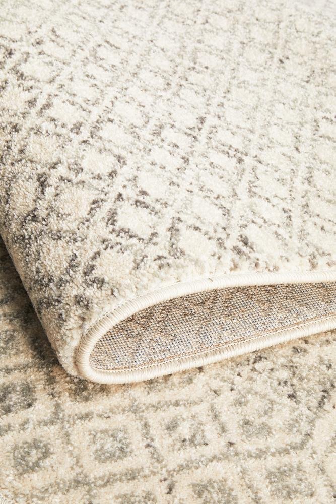 Diamond Grey Transitional Rug - Floorsome - Modern - EVO - 265 - GREY - 230X160 - Modern