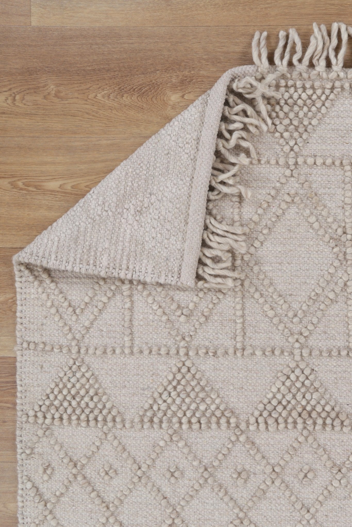 Diego Inca Brown Wool Rug - Floorsome - Area Rug - DIEG70101BROW - Area Rug