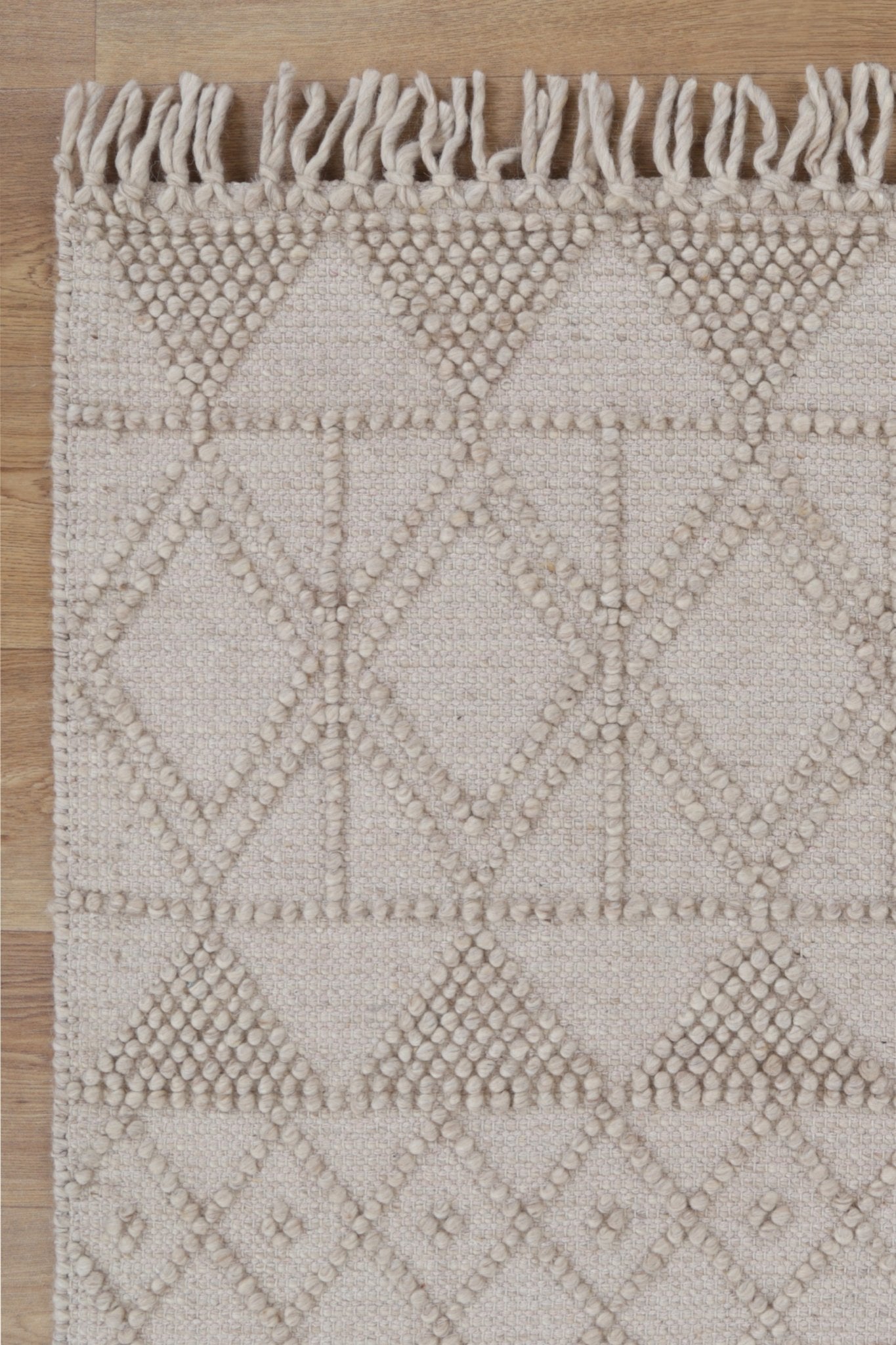 Diego Inca Brown Wool Rug - Floorsome - Area Rug - DIEG70101BROW - Area Rug