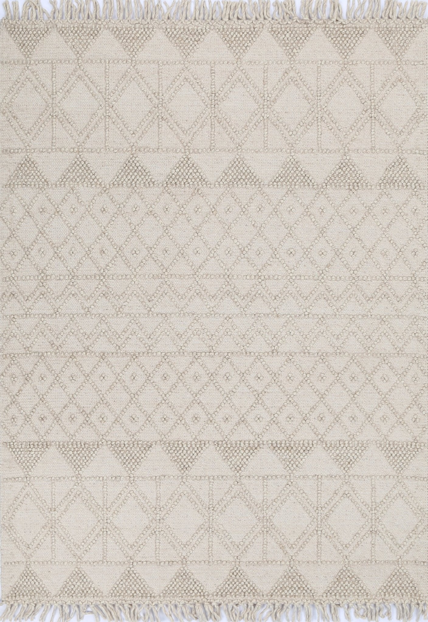 Diego Inca Brown Wool Rug - Floorsome - Area Rug - DIEG70101BROW - Area Rug