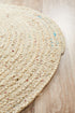 Diva Bleached Natural Rug - Floorsome - Flatweave - ATR - SHI - BLE - 120X120 - Flatweave