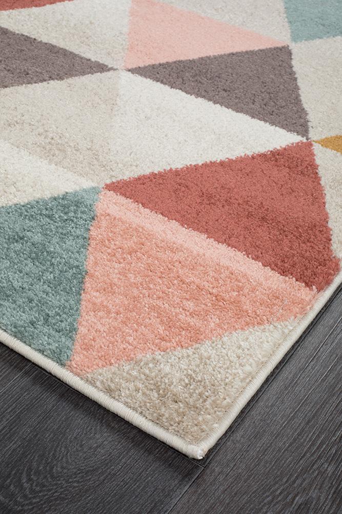 Divinity Order Blush Modern Runner Rug - Floorsome - Modern - DIM - 428 - BSH - 300X80 - Modern
