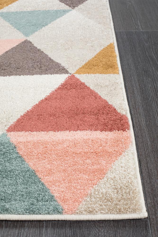 Divinity Order Blush Modern Runner Rug - Floorsome - Modern - DIM - 428 - BSH - 300X80 - Modern