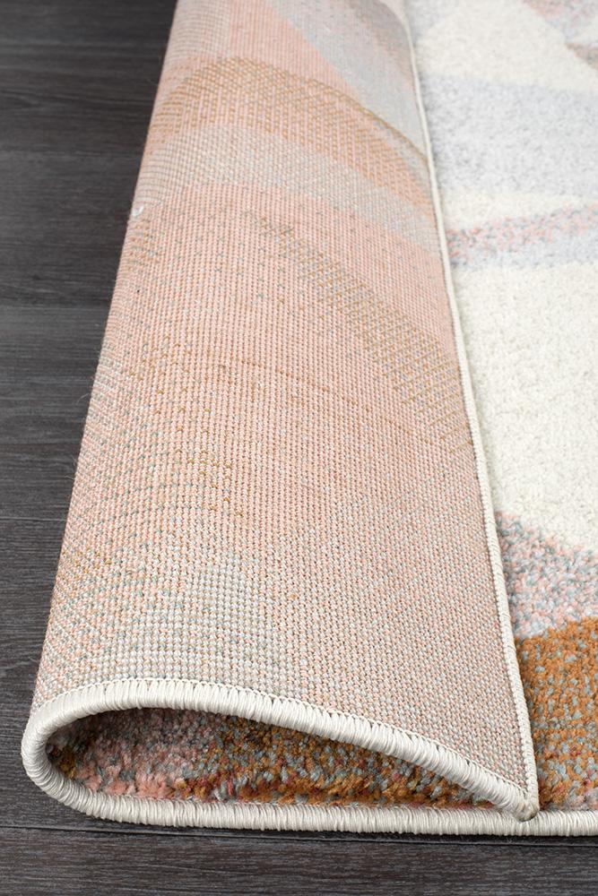 Divinity Shatter Blush Modern Runner Rug - Floorsome - Modern - DIM - 425 - BSH - 300X80 - Modern