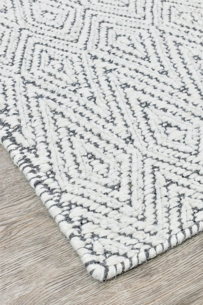 Dolomite Ivory Wool Rug - Floorsome - FLATWEAVE - AROMA - IVORY - 160X230 - FLATWEAVE
