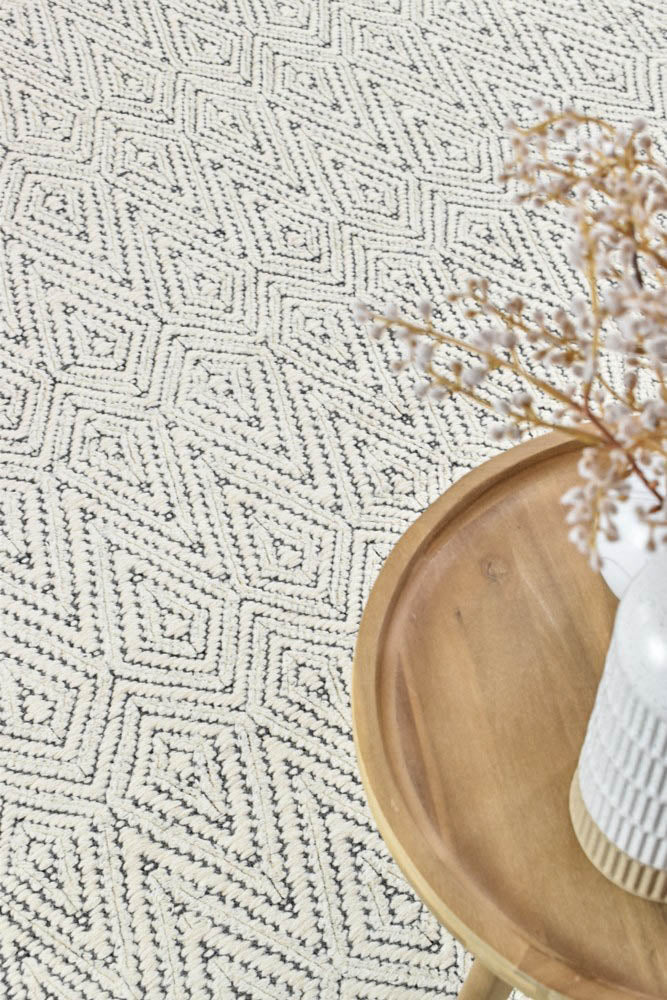 Dolomite Ivory Wool Rug - Floorsome - FLATWEAVE - AROMA - IVORY - 160X230 - FLATWEAVE