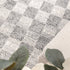 Dorado Grey Checkered Rug - D002 - Floorsome - Area Rug - DORA160D002 - Area Rug