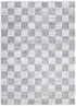 Dorado Grey Checkered Rug - D002 - Floorsome - Area Rug - DORA160D002 - Area Rug