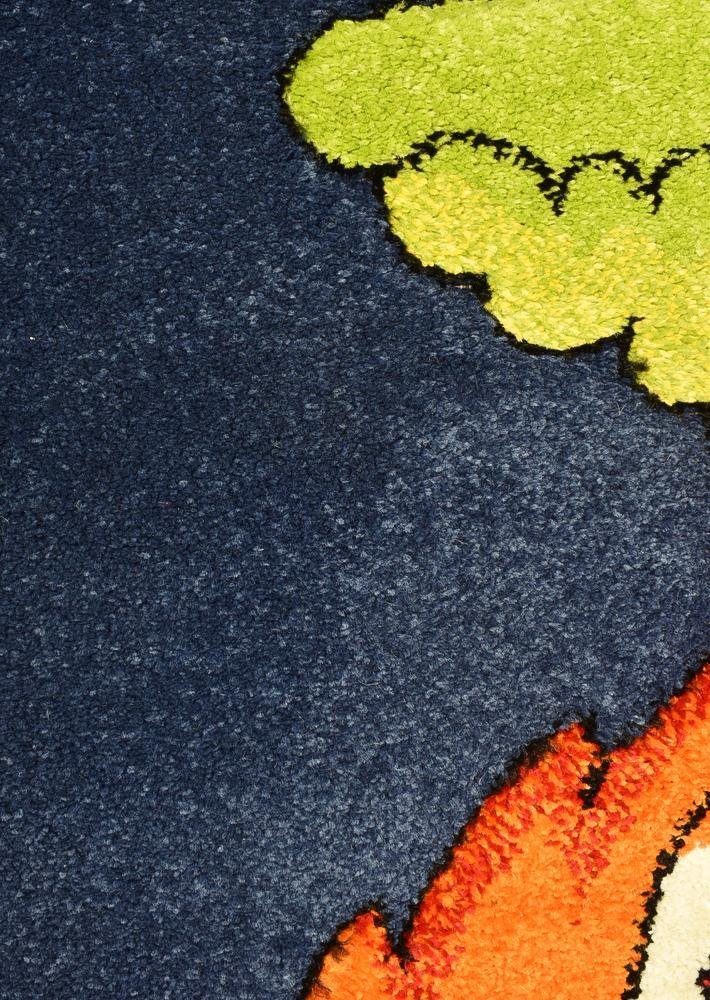 Dream Kids Animal Rug - Floorsome - Kids - CC - D348A - D.Blue - 120x170 - Kids