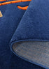 Dream Kids Animal Rug - Floorsome - Kids - CC - D348A - D.Blue - 120x170 - Kids