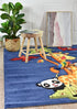 Dream Kids Animal Rug - Floorsome - Kids - CC - D348A - D.Blue - 120x170 - Kids