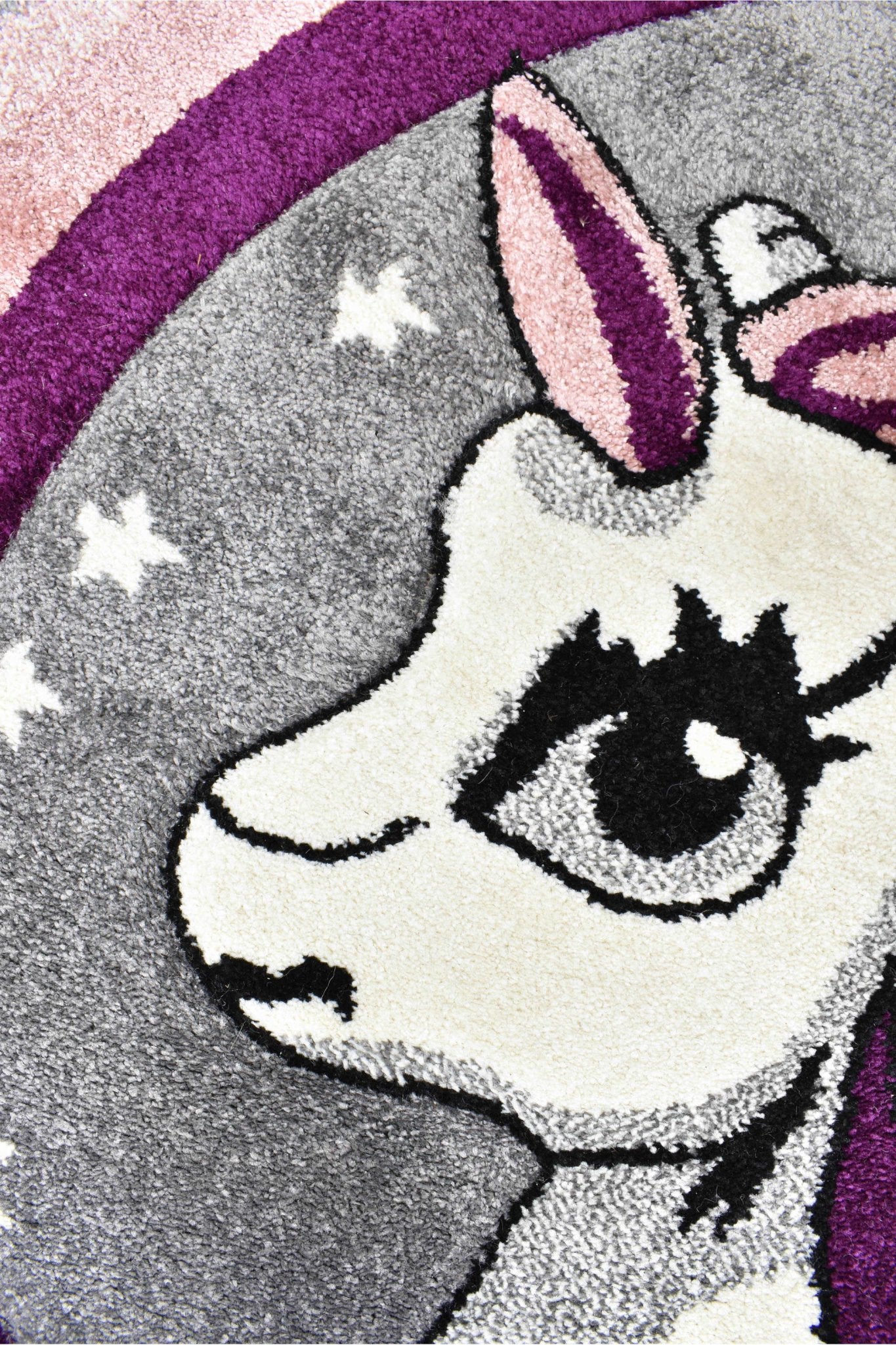 Dream Kids D345A Unicorn ROUND - Floorsome - ROUND - CC-D345A-L.Grey-Rose-150x150 - ROUND