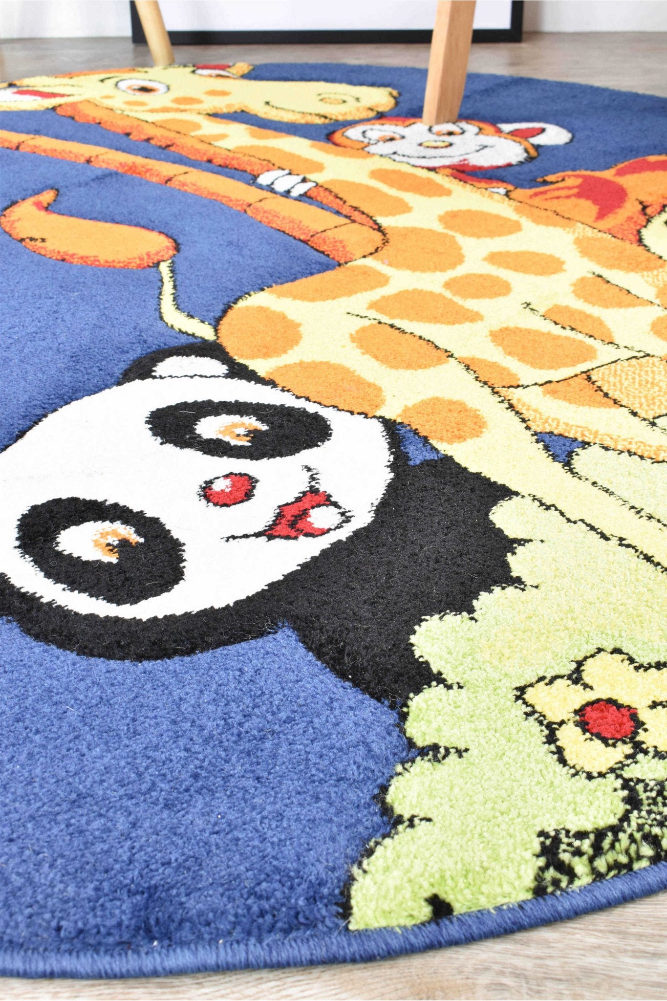 Dream Kids D348A Animal ROUND - Floorsome - ROUND - CC-D348A-D.Blue-150x150 - ROUND