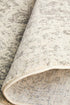 Dream White Silver Transitional Round Rug - Floorsome - Modern - EVO - 253 - WSIL - 150X150 - Modern