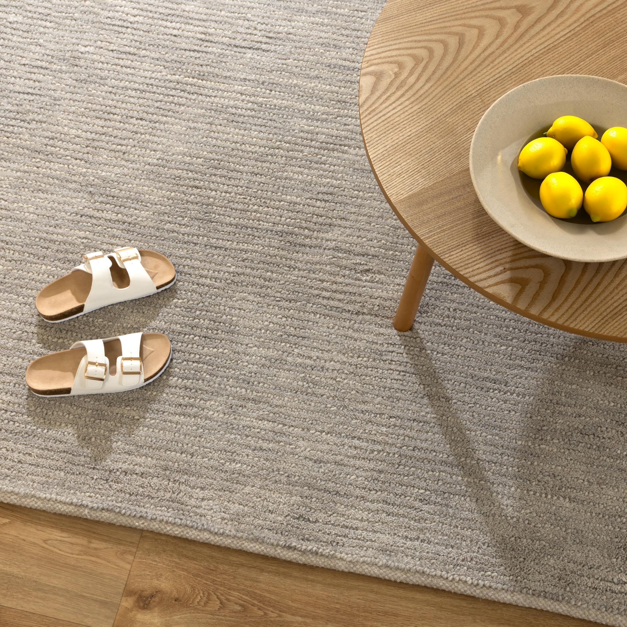 Eco Breeze Wool Grey - Floorsome - Area Rug - ECOB120GREY - Area Rug